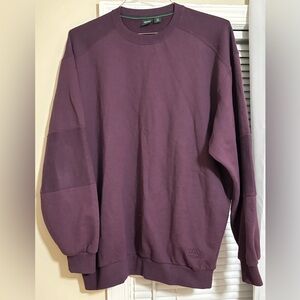 Hugo Boss Men's Deep Purple Crewneck Sweater